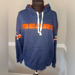 NFL Team Apparel Chicago Bears Mens Hooded Sweatshirt Sz L